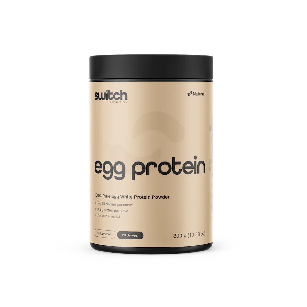 Switch Egg White Protein 300g-Switch Nutrition-Matakana Pharmacy