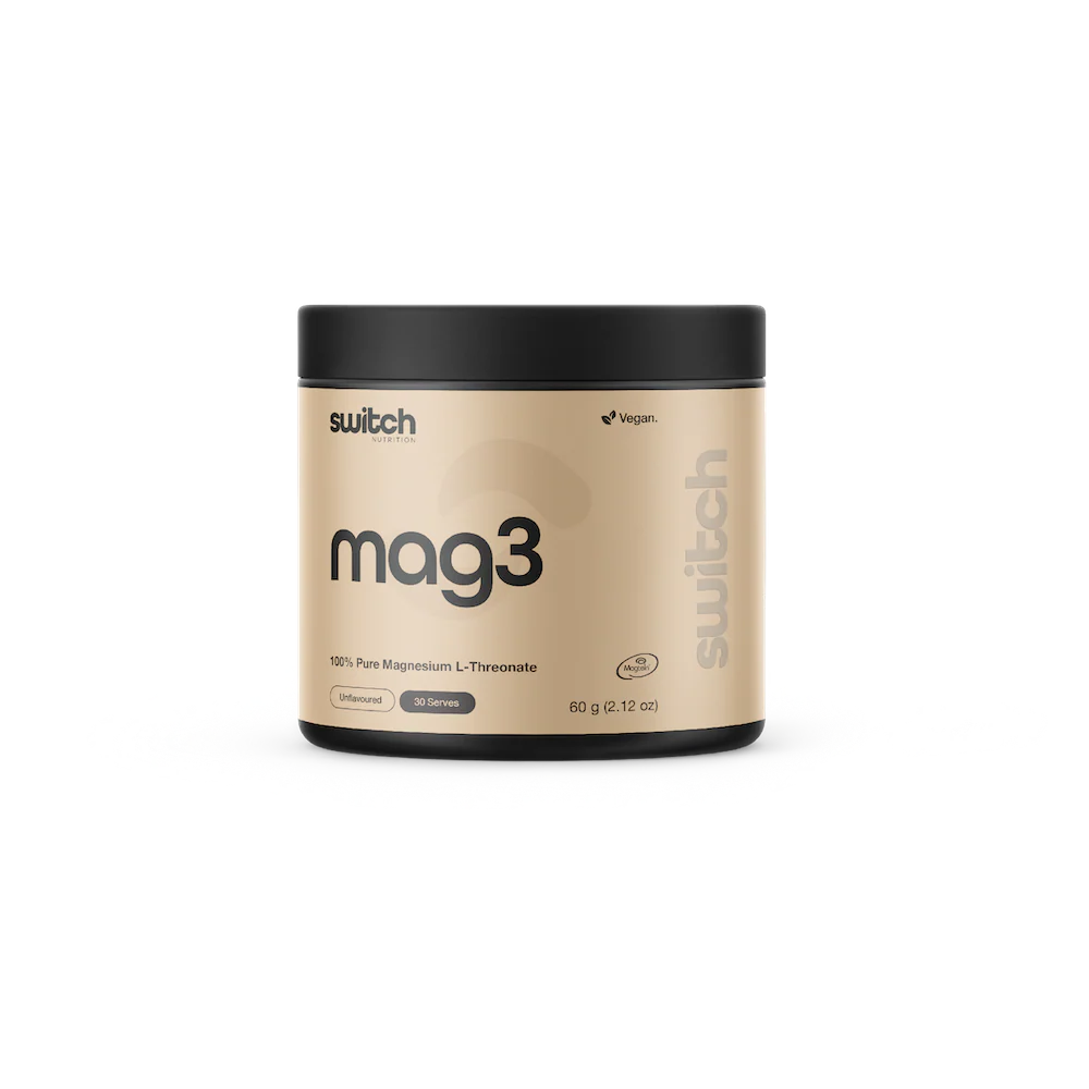Switch Essentials Mag3 Powder 60g-Switch Nutrition-Matakana Pharmacy