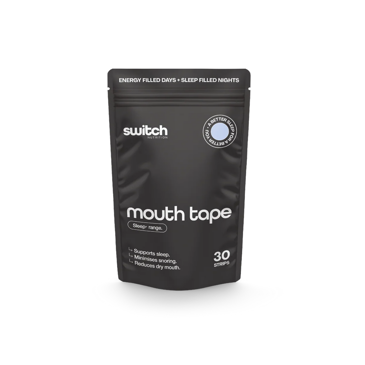 Switch Sleep+ Mouth Tape 30 Strips-Switch Nutrition-Matakana Pharmacy
