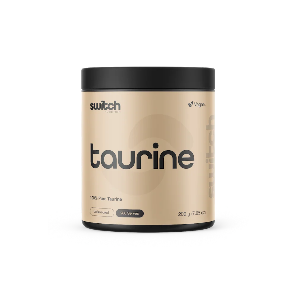 Switch Essentials Taurine Powder 200g-Switch Nutrition-Matakana Pharmacy