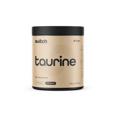 Switch Essentials Taurine Powder 200g-Switch Nutrition-Matakana Pharmacy