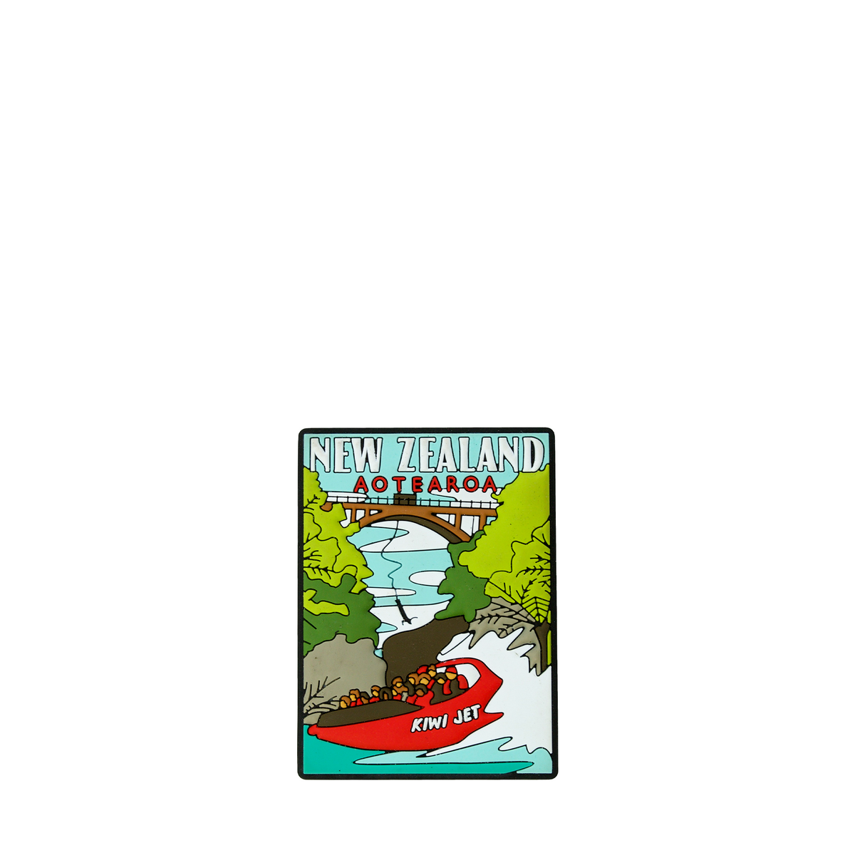 Silicone New Zealand Magnet Southern Jet Boat