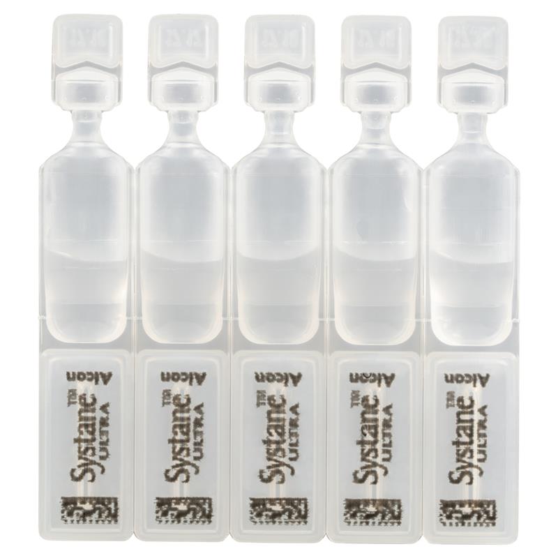 Systane Ultra Lubricant Eye Drops Preservative Free Unit Dose 24x0.4ml-Alcon-Matakana Pharmacy