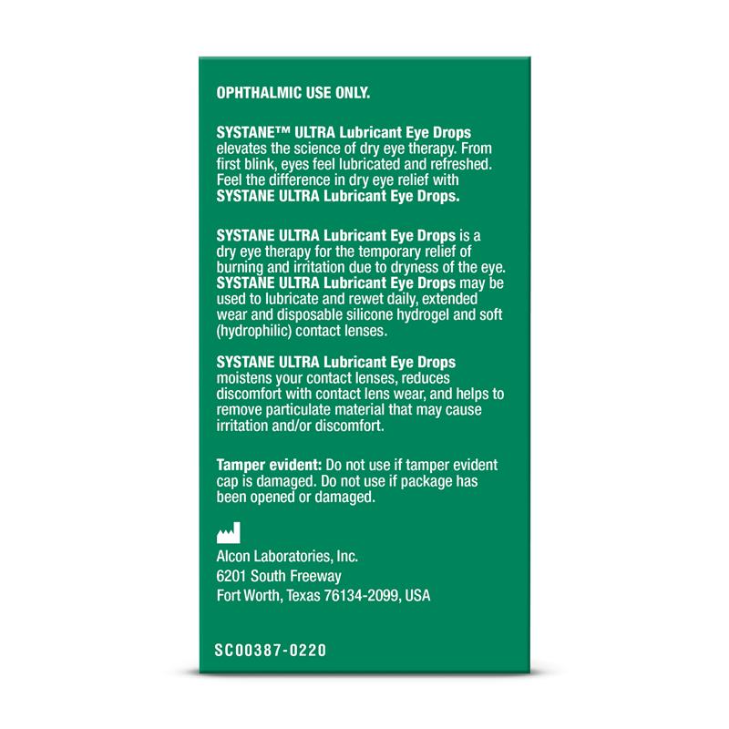Systane Ultra Eye Drops 10ml-Alcon-Matakana Pharmacy