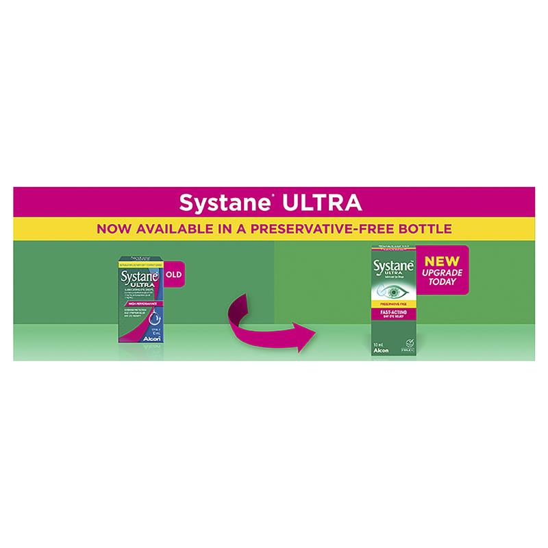 Systane Ultra Multi Dose Preservative Free Eye Drops 10ml-Alcon-Matakana Pharmacy