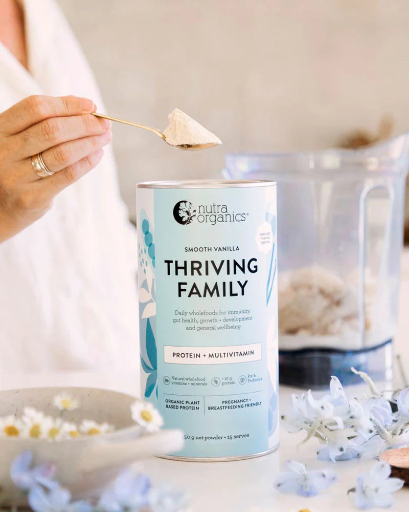 Thriving Family Smooth Vanilla 450g-Matakana Pharmacy
