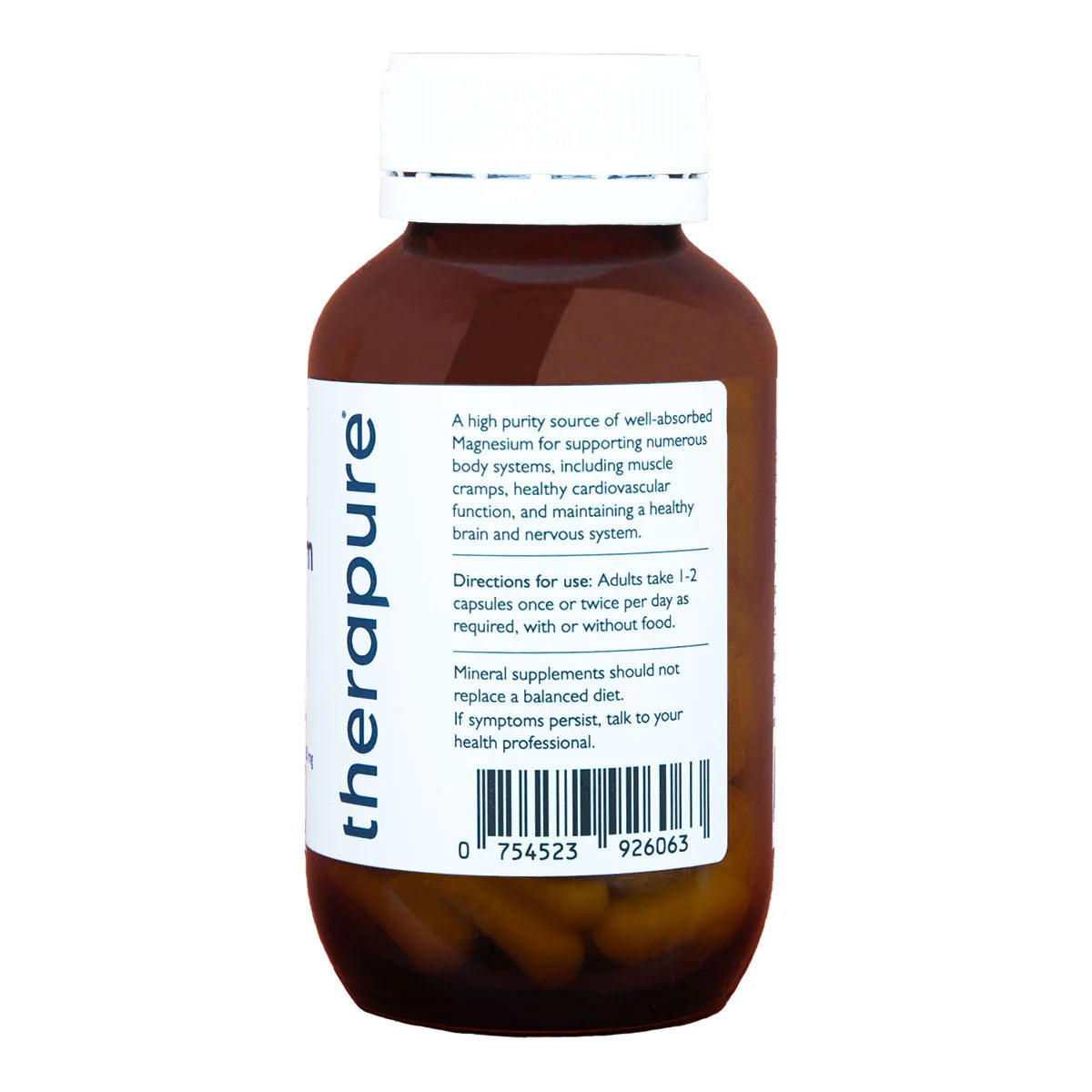THERAPURE my pure magnesium glycinate 180 Capsules-Therapure-Matakana Pharmacy