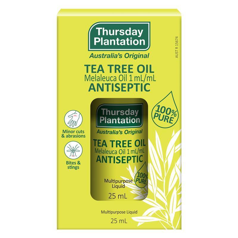 THURSDAY PLANTATION 100% Tea Tree Oil 25ml-Matakana Pharmacy