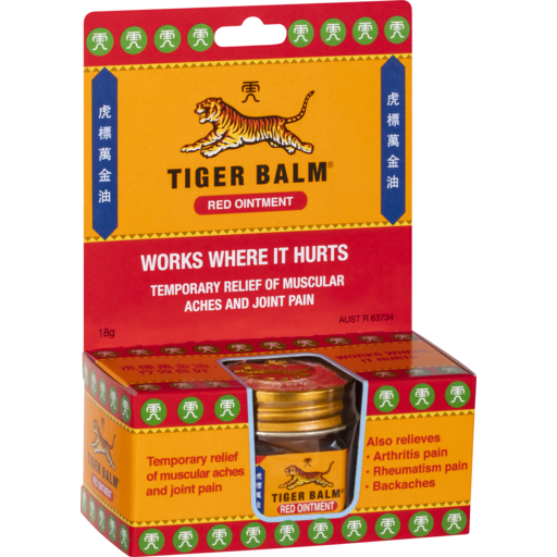 TIGER Balm Red Extra Strength 18g-Matakana Pharmacy