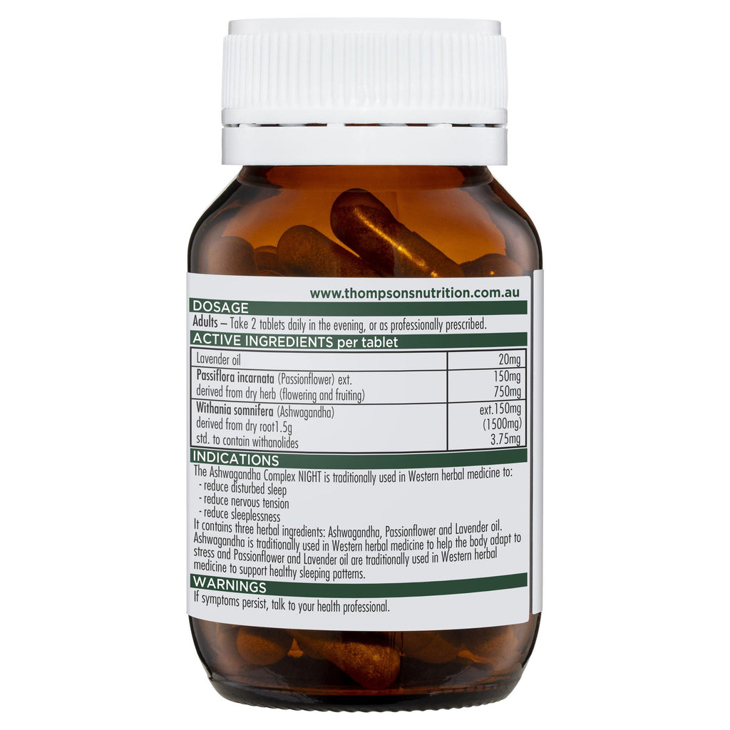 TN Ashwagandha Stress&Sleep Tabs 60s-Matakana Pharmacy