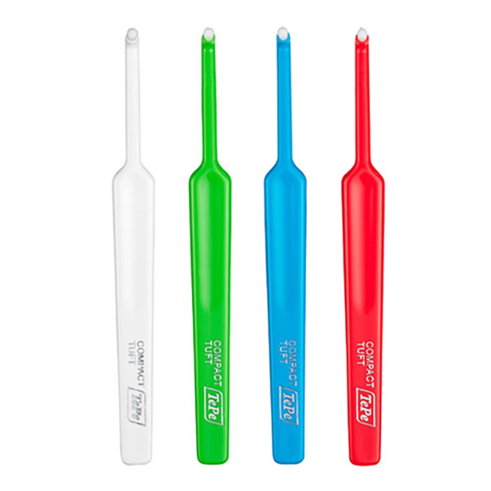 TEPE Compact Tuft Toothbruch Blister Pack-Matakana Pharmacy