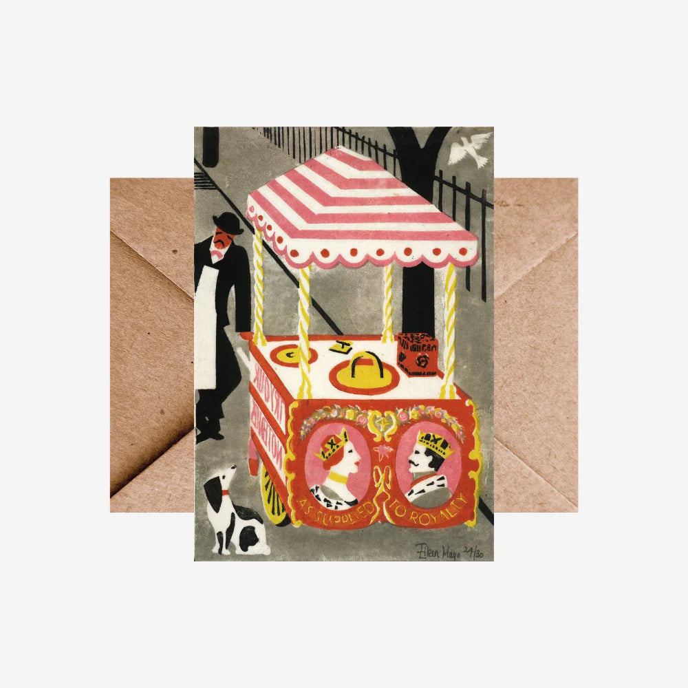 Eileen Mayo - Card - Ice cream cart-Te Papa Store-Matakana Pharmacy