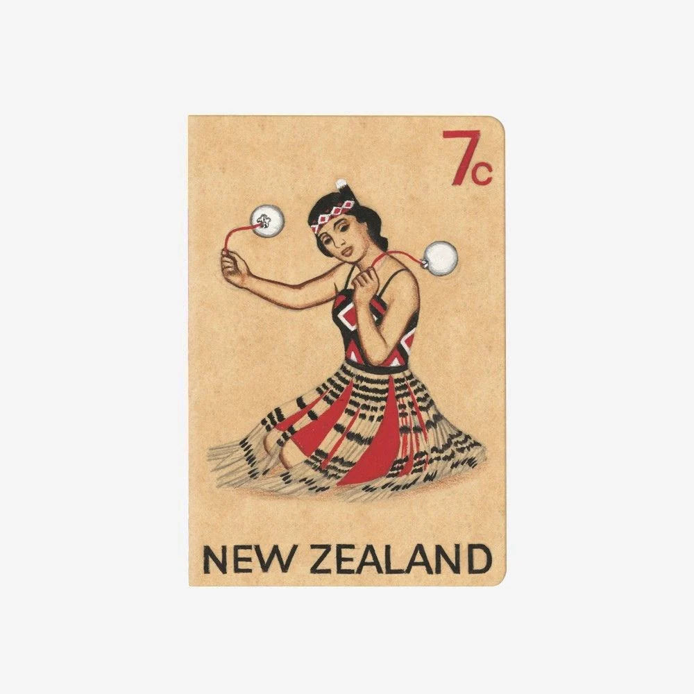 Eileen Mayo - A5 Notebook - Unaccepted Design for Seven Cents Stamp-Te Papa Store-Matakana Pharmacy