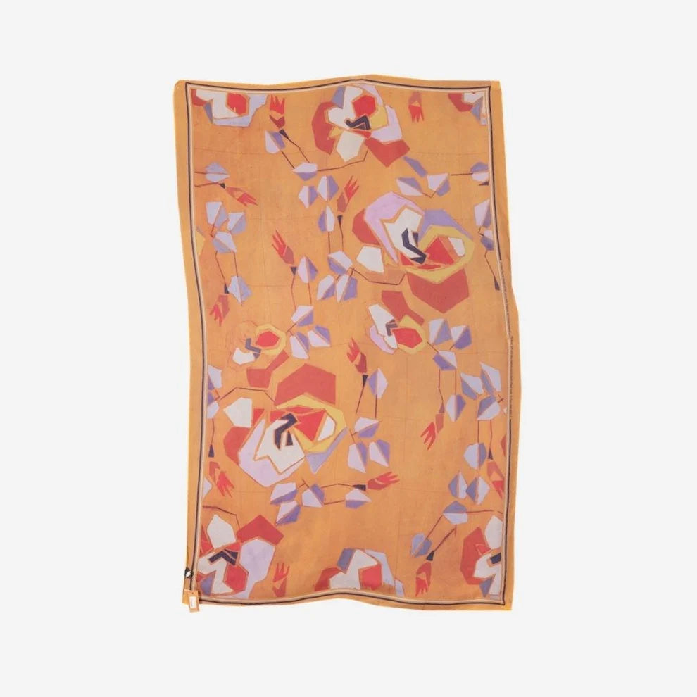 Frances Hodgkins - Scarf - Yellow-Te Papa Store-Matakana Pharmacy