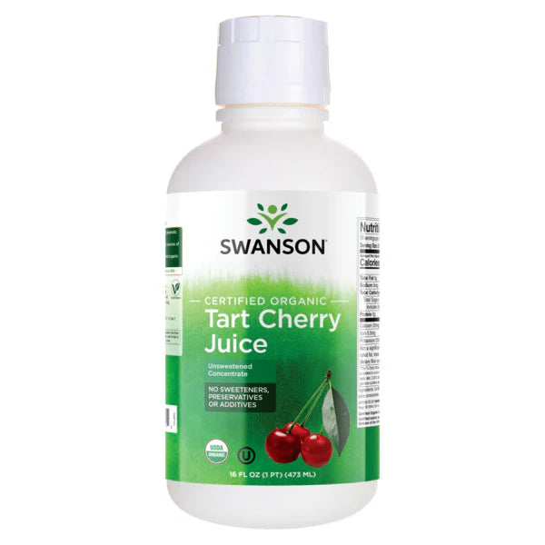 Image of Tart Cherry Juice - Certified Organic - Unsweetened concentrate 473ml