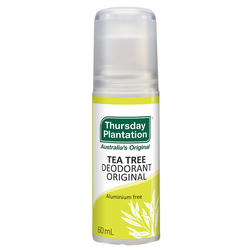 Tea Tree Deodorant Original 60ml-Thursday Plantation-Matakana Pharmacy