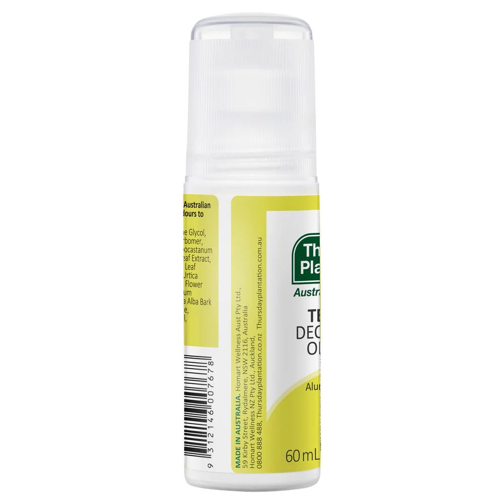 Tea Tree Deodorant Original 60ml-Thursday Plantation-Matakana Pharmacy