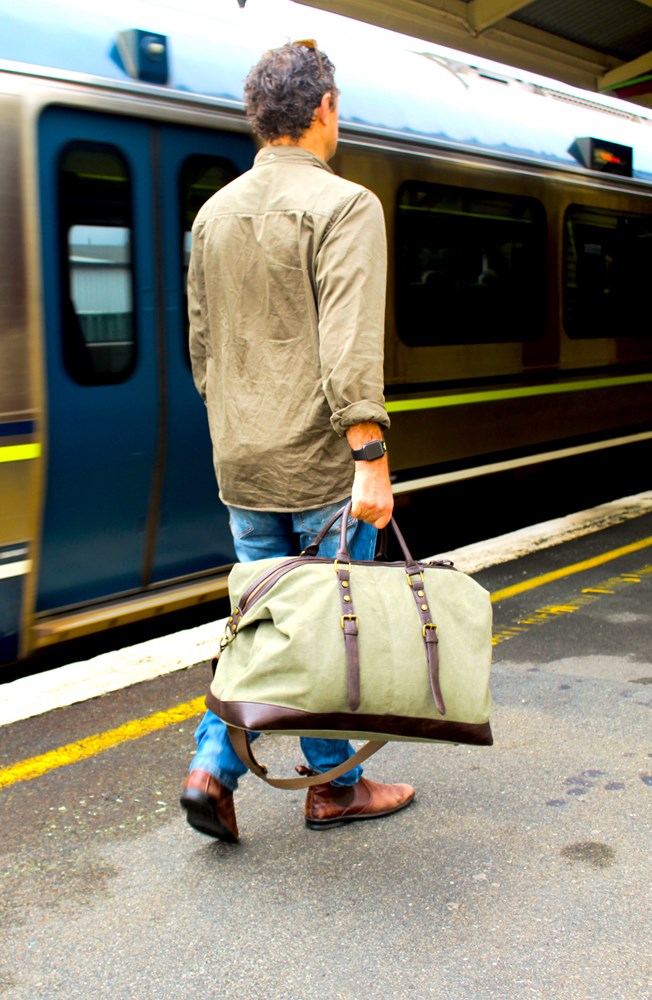 Tekapo Bag 53x24x30cm Olive-Moana Road NZ-Matakana Pharmacy