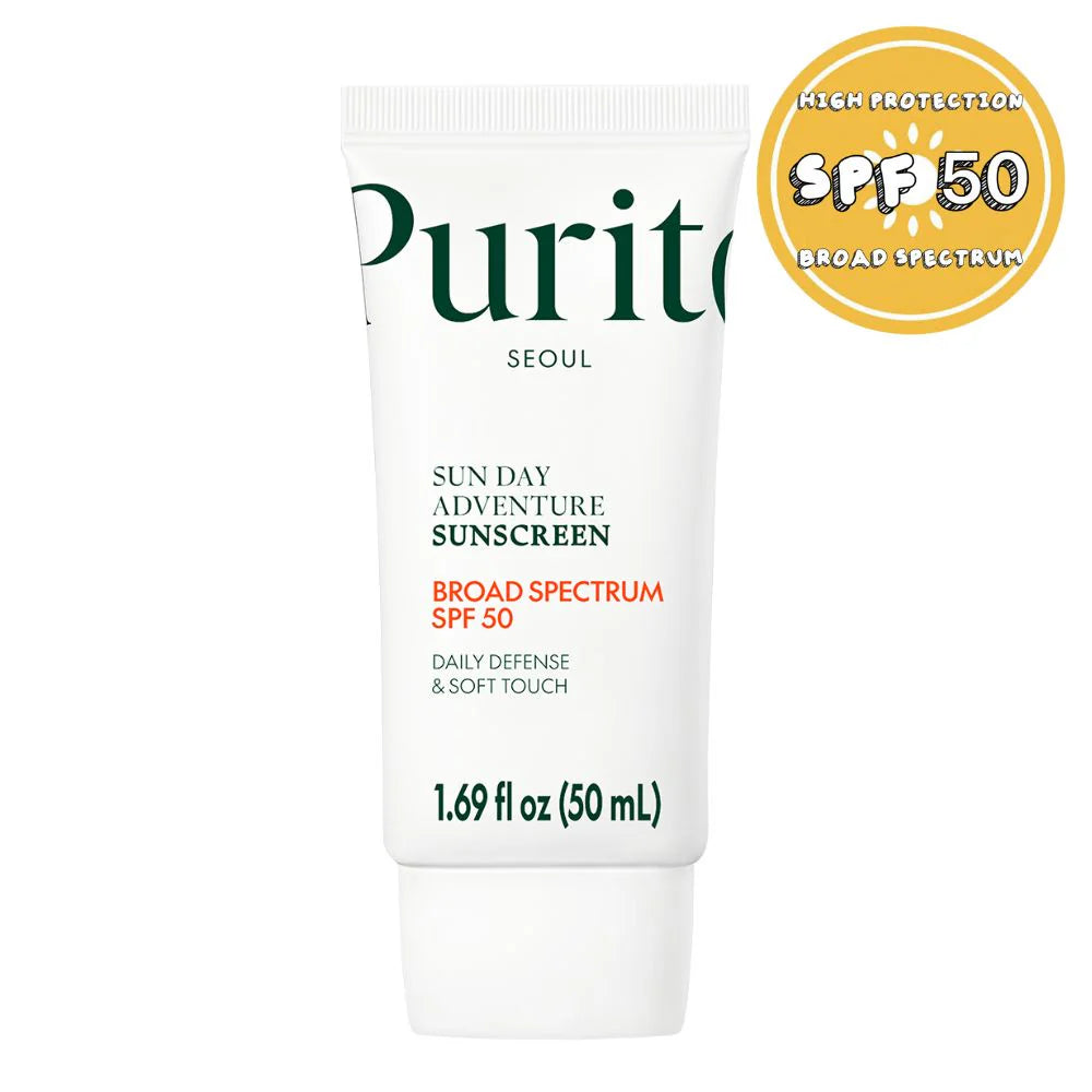 Sun Day Adventure Sunscreen 50mL-Purito Seoul-Matakana Pharmacy
