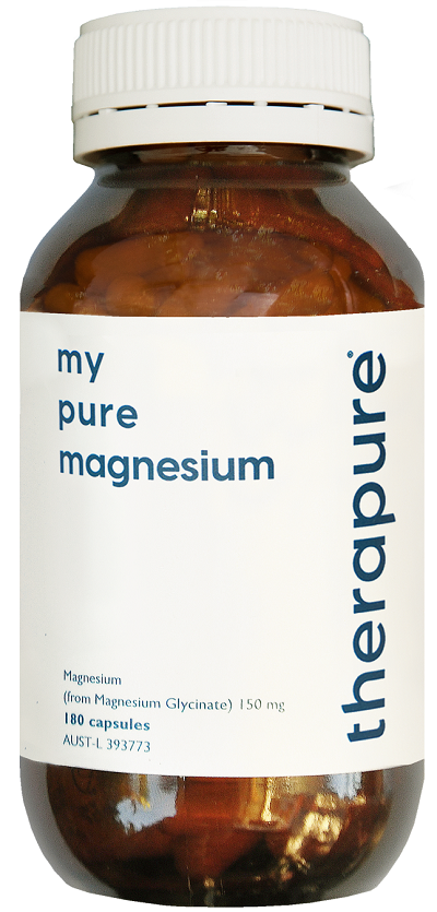 THERAPURE my pure magnesium glycinate 180 Capsules-Therapure-Matakana Pharmacy