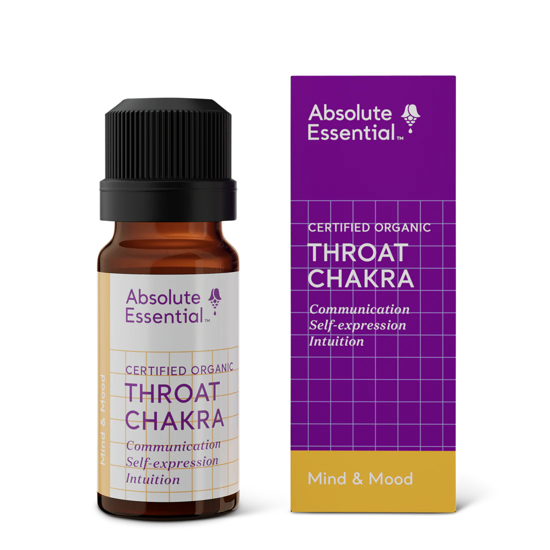 Throat Chakra Organic Oil 10ml-Absolute Essential-Matakana Pharmacy