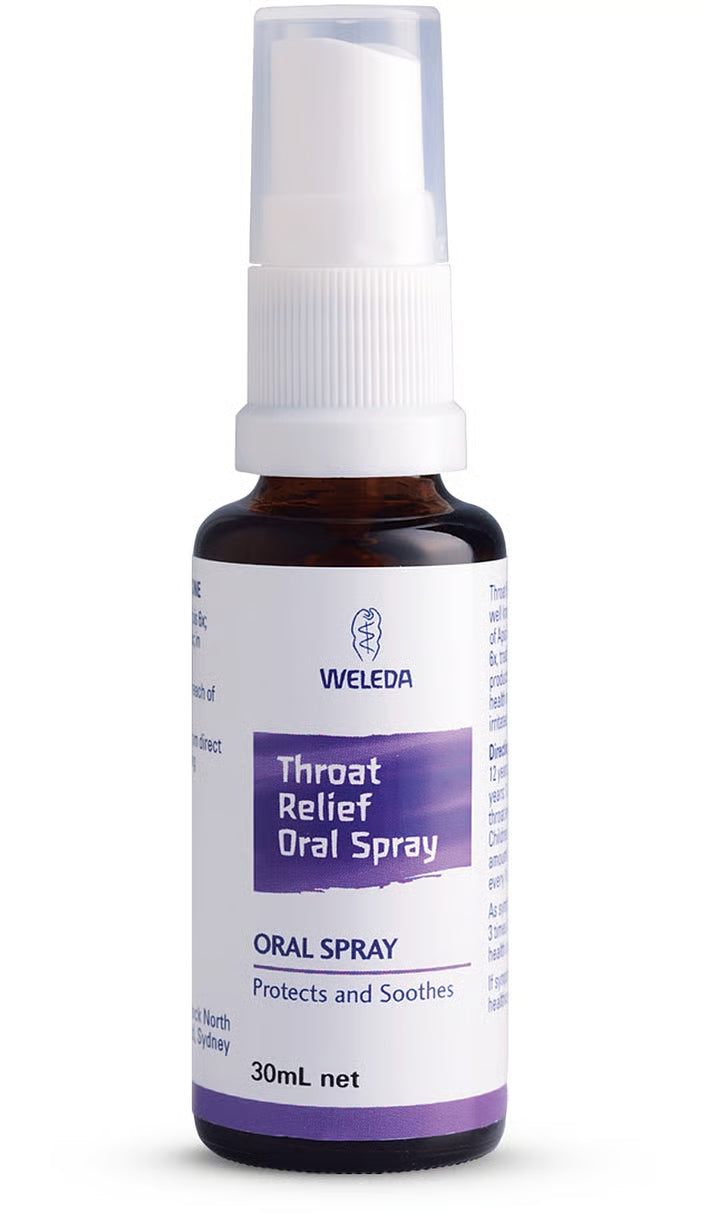 Throat Relief Oral Spray, 30ml-Weleda-Matakana Pharmacy