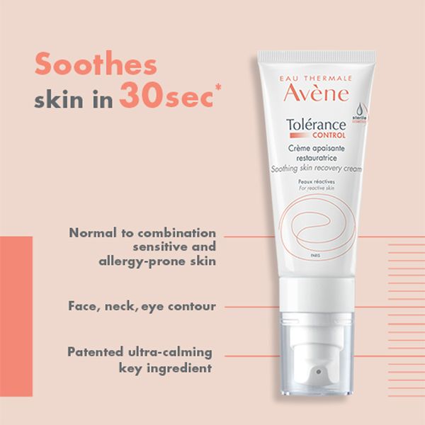 Tolerance Control Skin Recovery Cream 40ml-Avene-Matakana Pharmacy