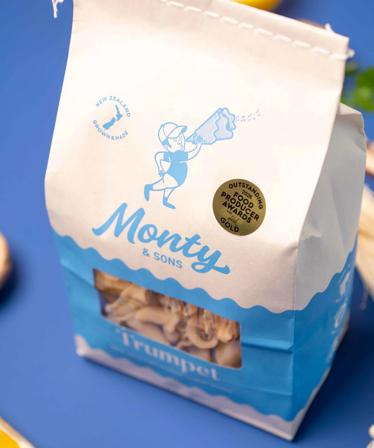 Trumpet | New Zealand Durum Wheat Pasta 500g-Monty & Sons-Matakana Pharmacy