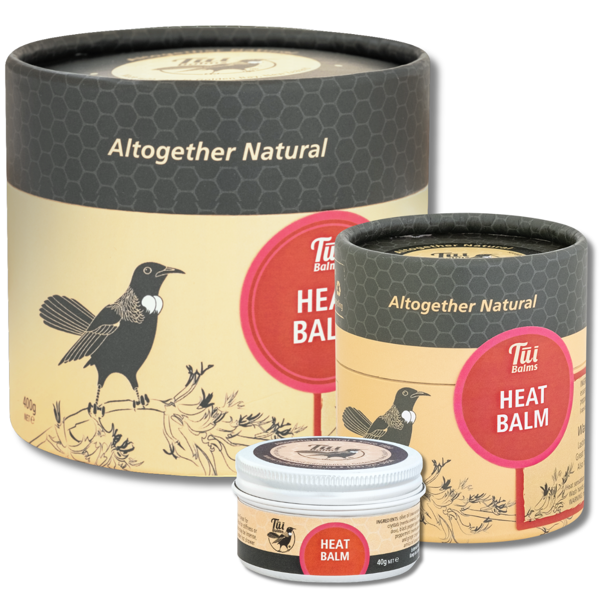 Tui Heat Balm 40g-Tui Balms-Matakana Pharmacy