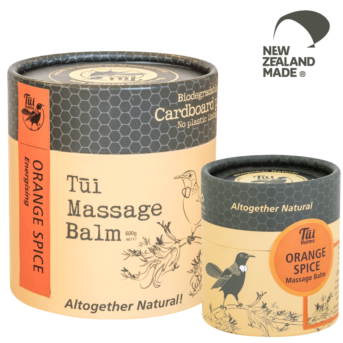 TUI Spice Massage Balm Orange 100g-Tui Balms-Matakana Pharmacy