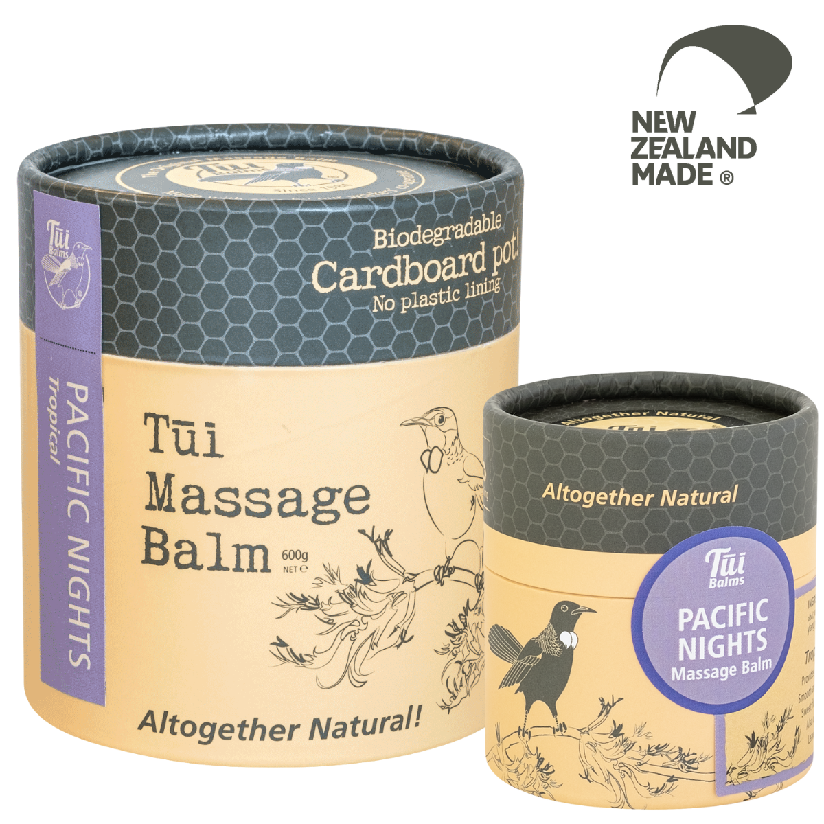TUI Pacific Nights Massage Balm 600g-Tui Balms-Matakana Pharmacy