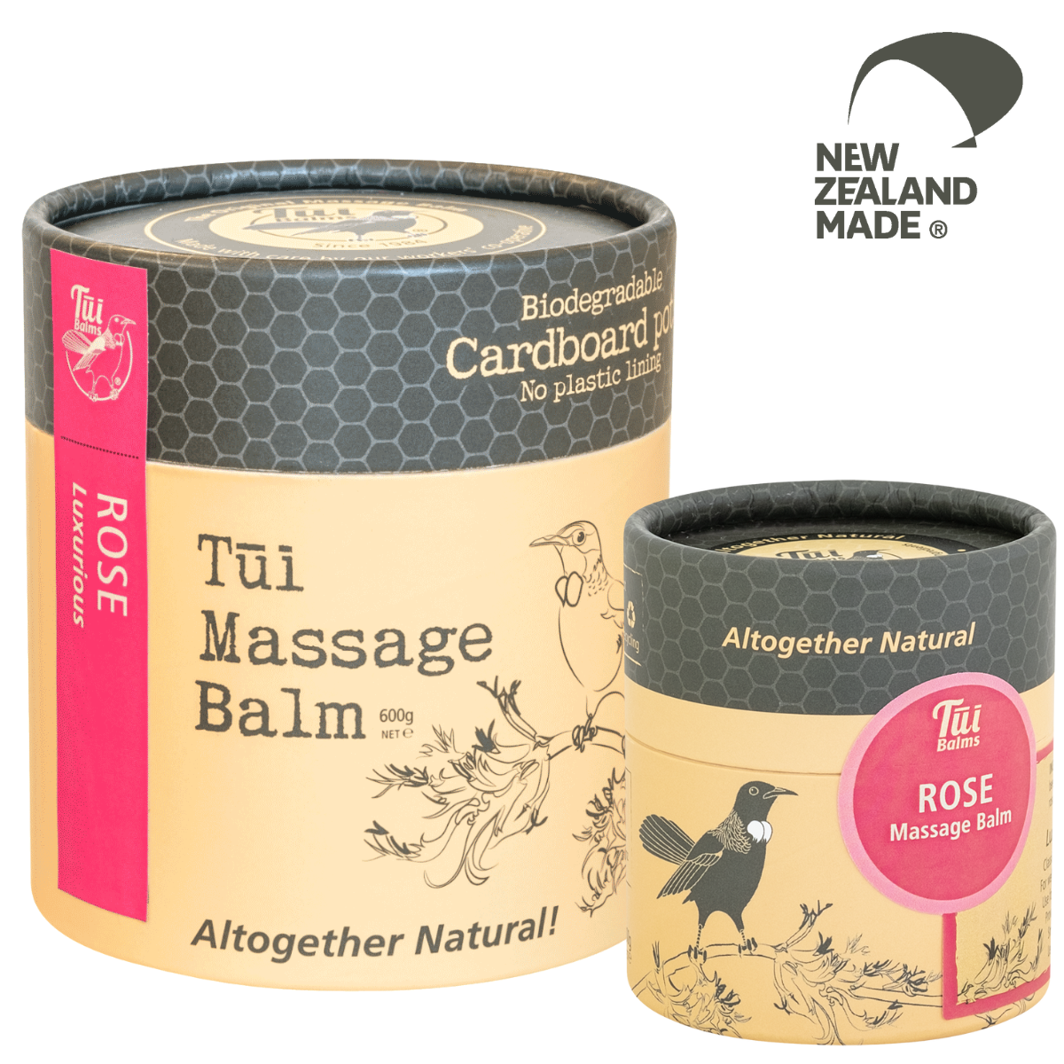 TUI Rose Massage Balm 600g-Tui Balms-Matakana Pharmacy