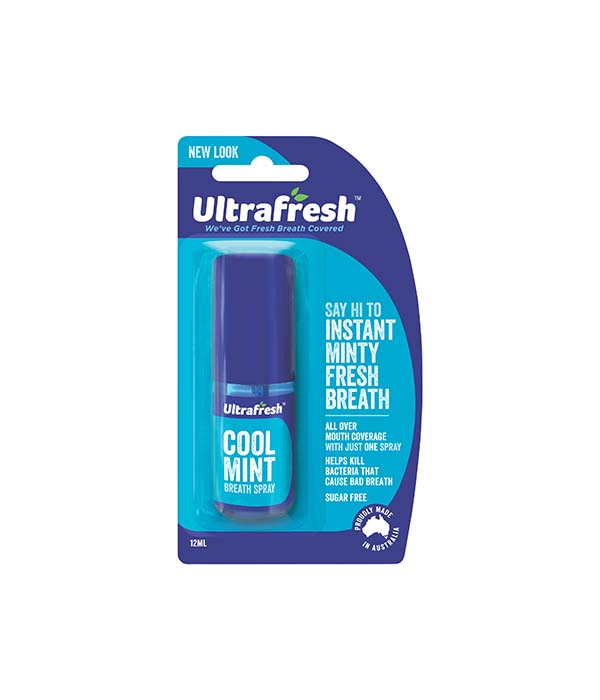 ULTRAFRESH Fresh Breathspray Cool 12ml-Matakana Pharmacy