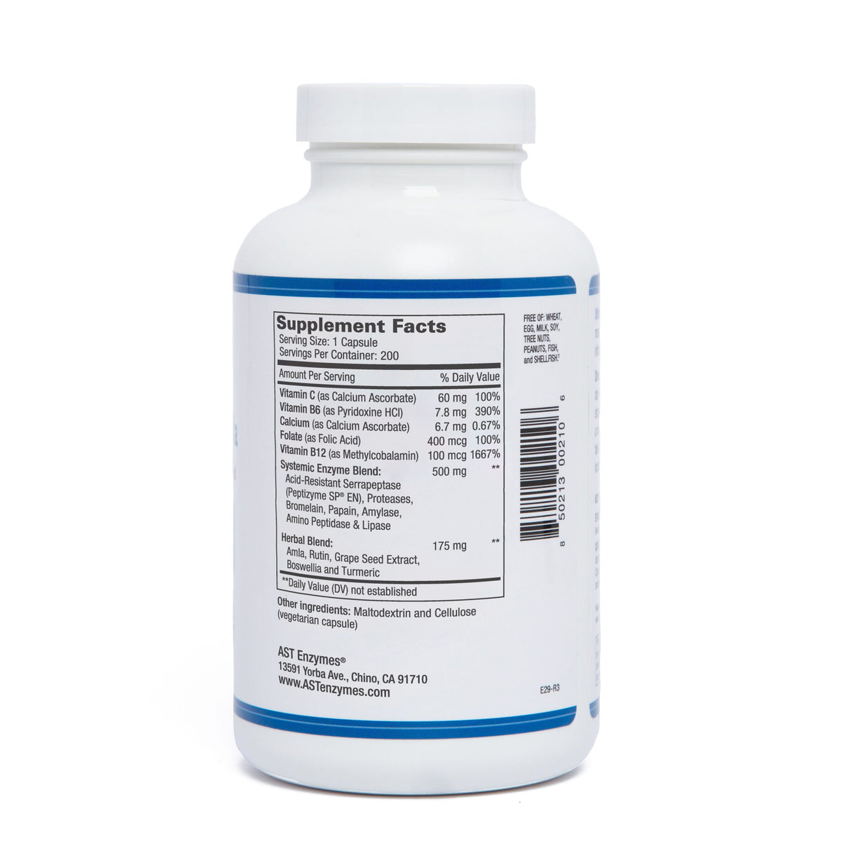 Image of Ultimate Metabolic Formula 90caps supplement facts