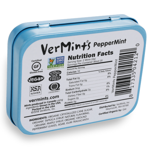 Image of vermints back of pack
