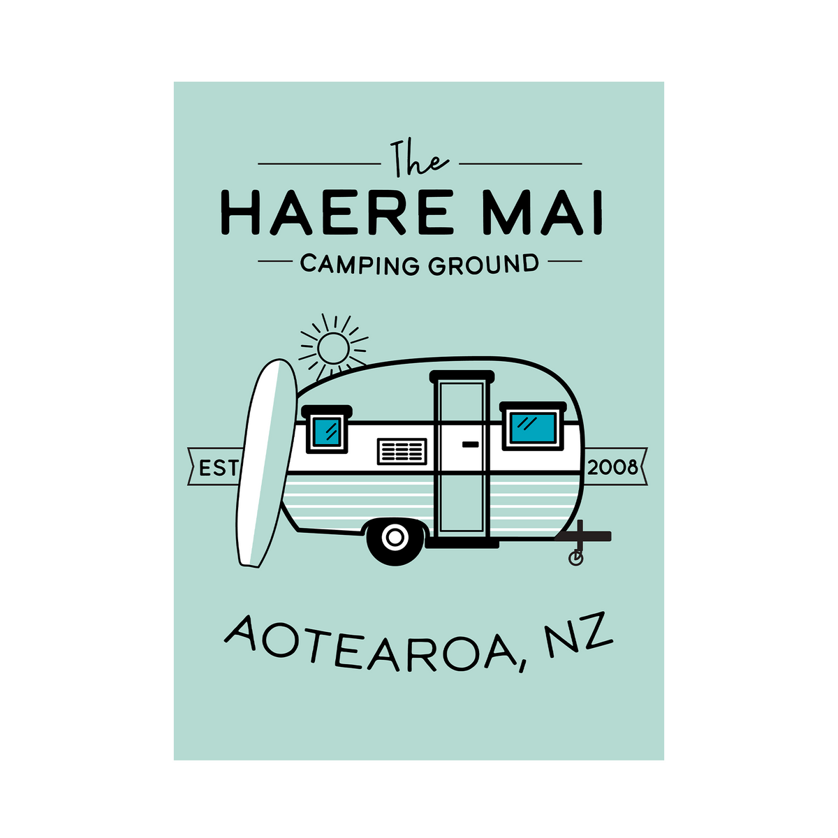 Tea Towel 51x70cm Haere Mai