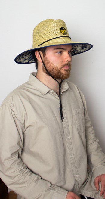 Unisex Hat Surfn Black