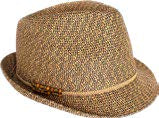 Unisex Hat Triby Lazaar Dark Tan