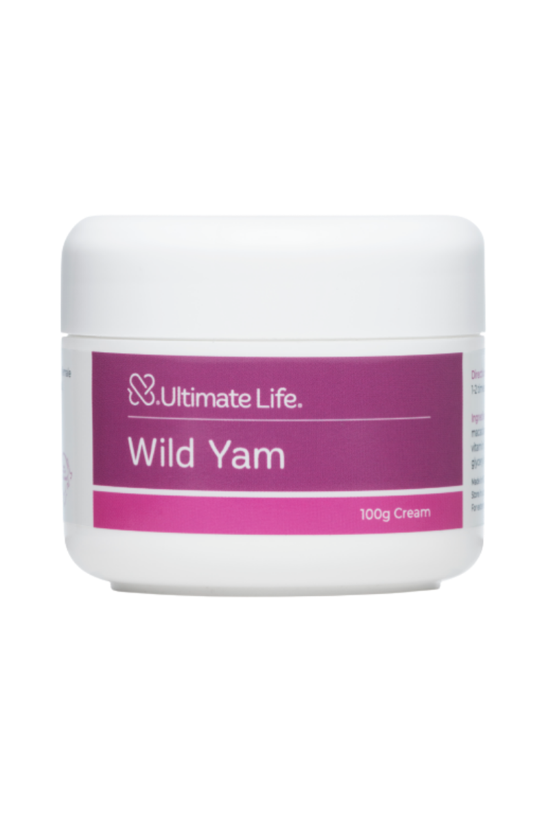 Wild Yam Cream 100g-Ultimate Life-Matakana Pharmacy