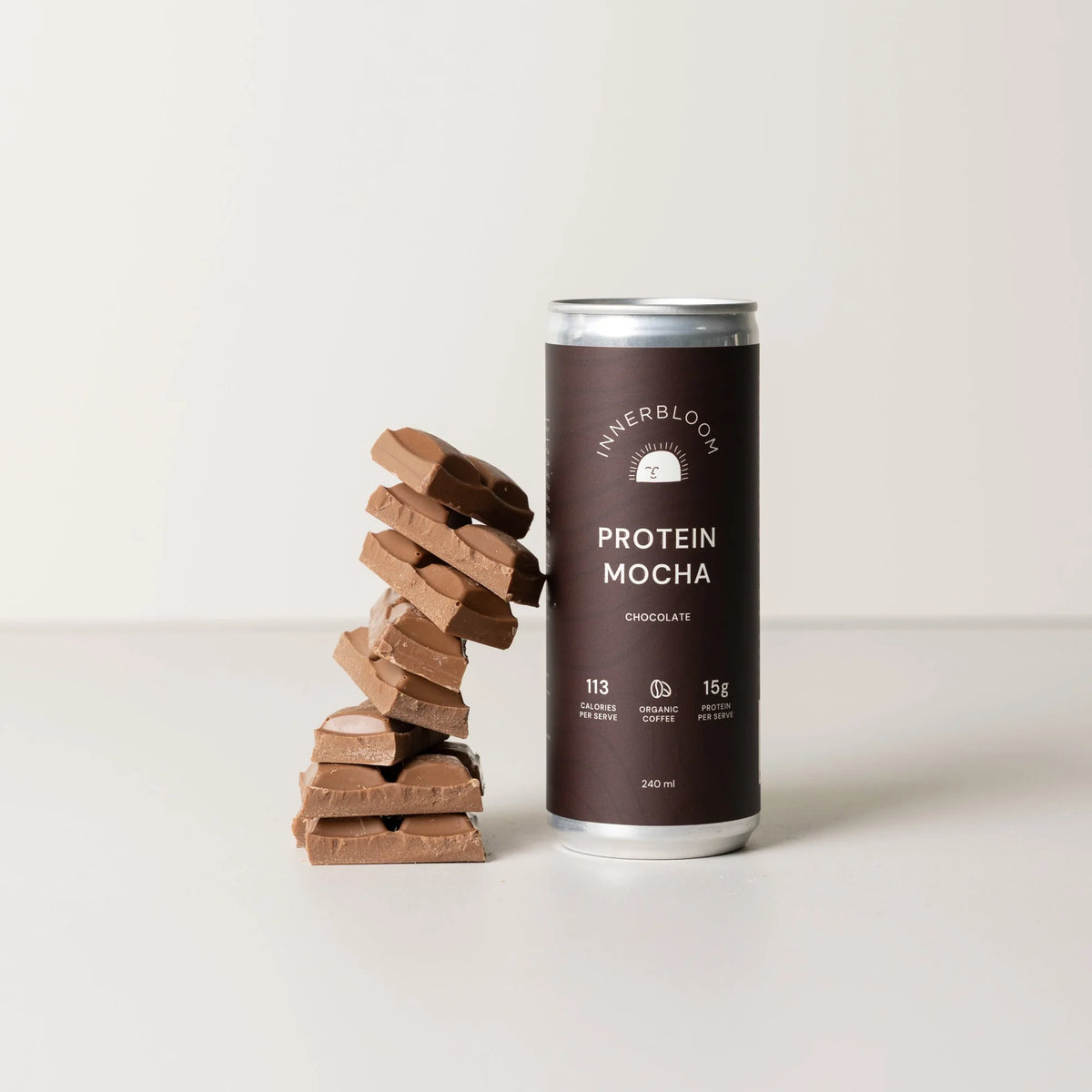 Protein Coffee Case (12 x 240ml) Mocha-Inner Bloom-Matakana Pharmacy