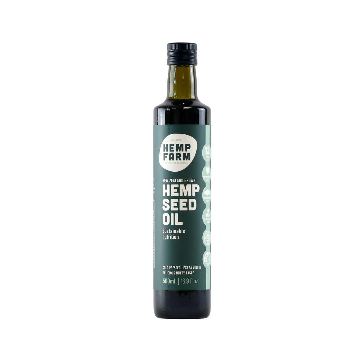 Hemp Seed Oil 500ml-Hemp Farm-Matakana Pharmacy