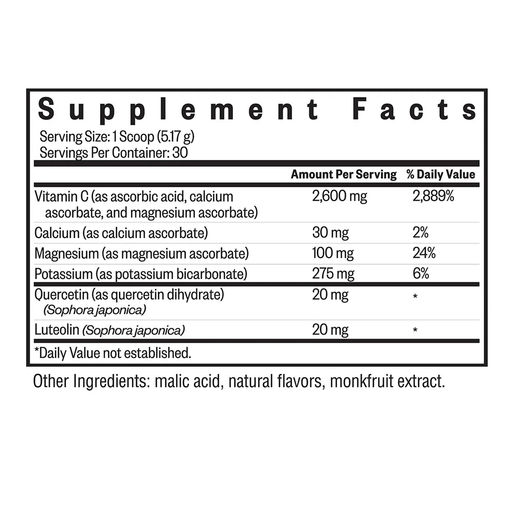 Vitamin C Plus Powder 155g-Seeking Health-Matakana Pharmacy