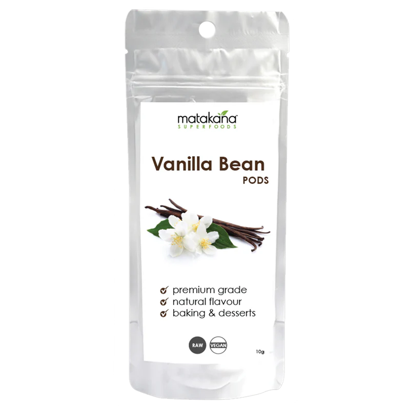 Vanilla Bean Pods 10g-Matakana Superfoods-Matakana Pharmacy