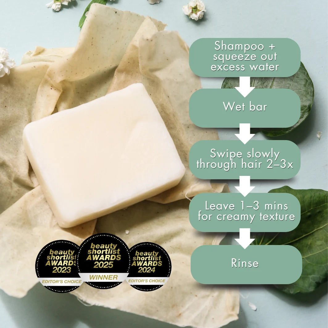 Vanilla + Kawakawa Conditioner Bar 60g | Frankie Apothecary-Frankie Apothecary-Matakana Pharmacy
