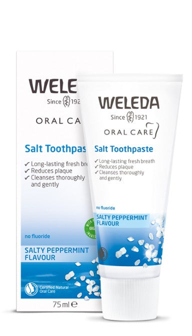 WELEDA Salt Toothpaste 75ml-Matakana Pharmacy
