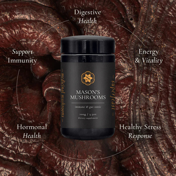 Masons Mushrooms Powder 100g-Matakana Pharmacy