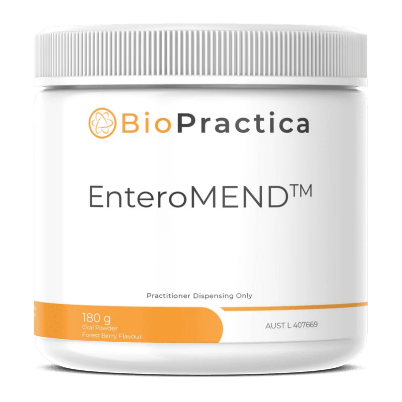 EnteroMEND 180g Powder-Bio-Practica-Matakana Pharmacy