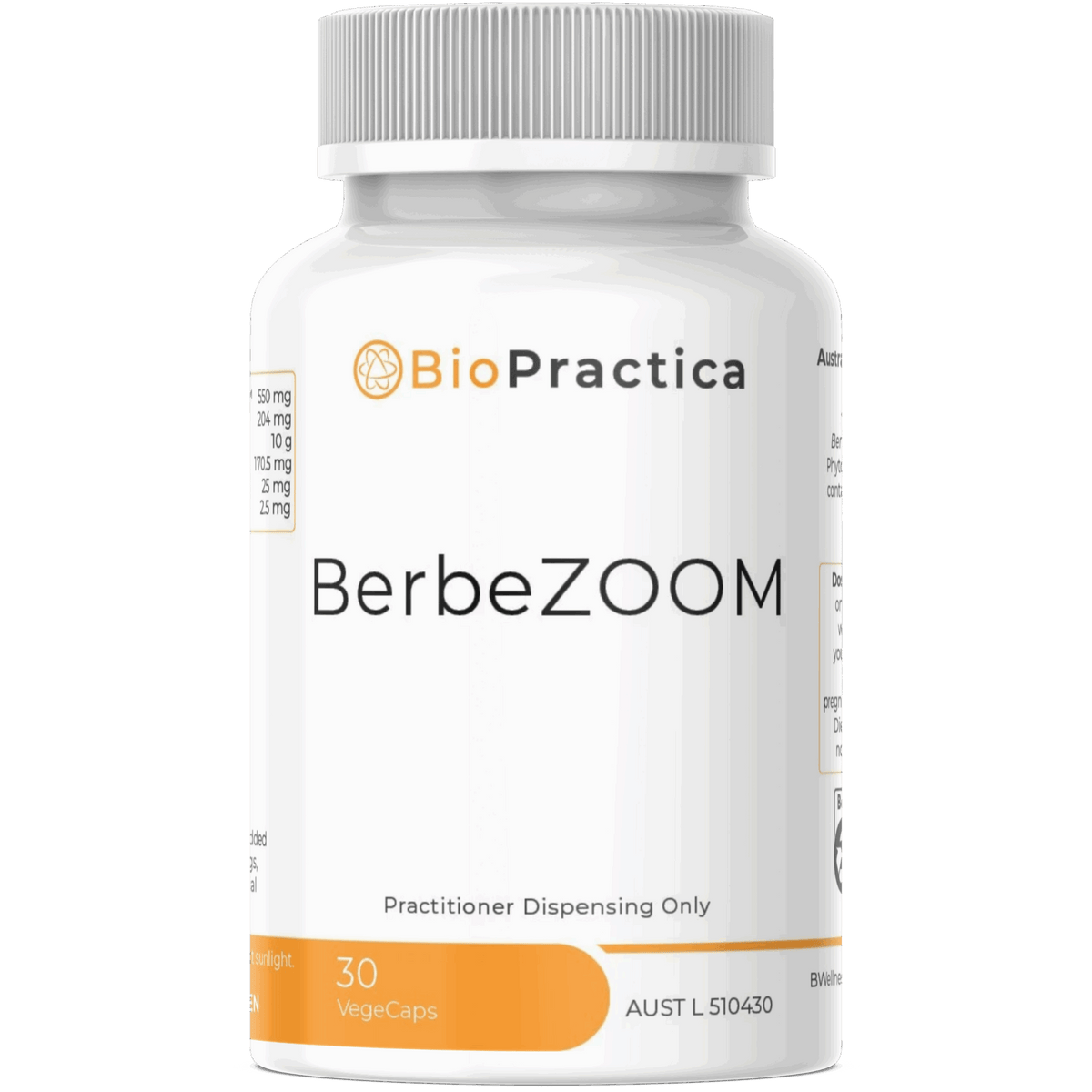 BerbeZOOM 30 Capsules-Bio-Practica-Matakana Pharmacy