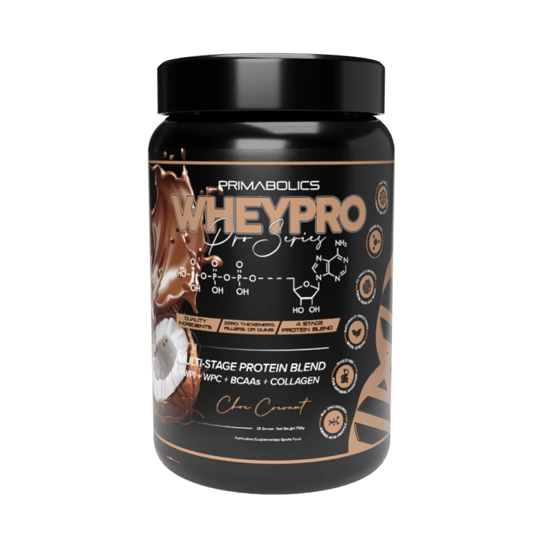 Whey Pro Choc Coconut 750g-Primabolics-Matakana Pharmacy