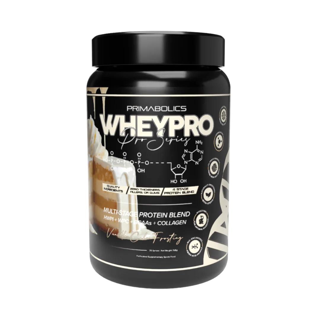 Whey Pro Vanilla Cake Frosting 750g-Primabolics-Matakana Pharmacy